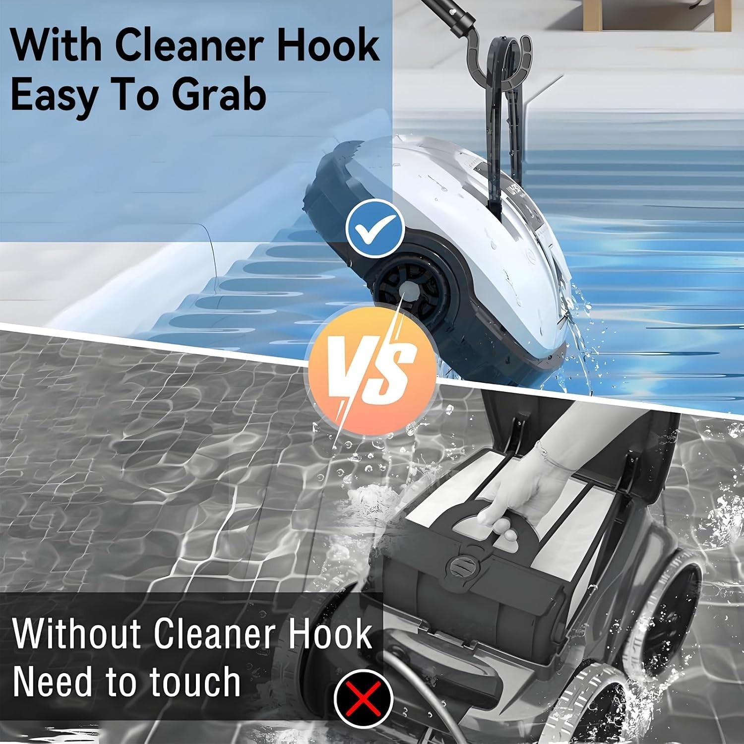 Quality Robotic Pool Cleaner Hook - Effortless Maintenance Accessory
