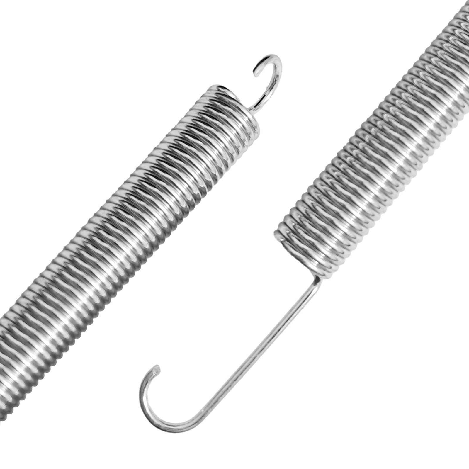 2 PCS 6 1/4 Inch 158mm Recliner Sofa Chair Tension Springs Stainless Steel
