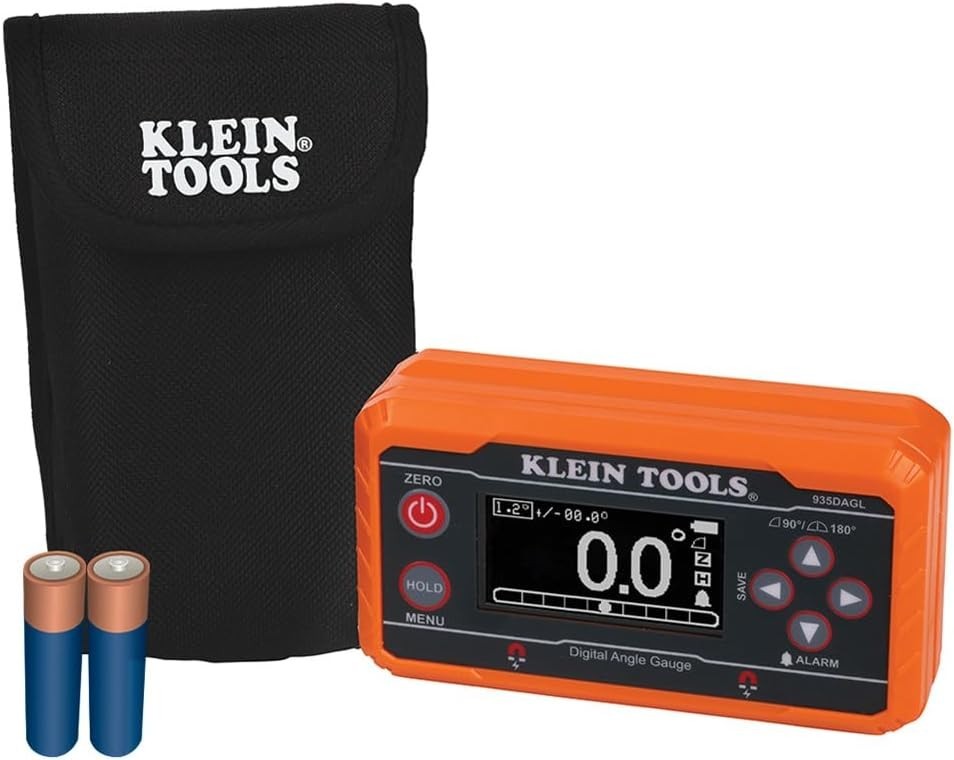 Digital Level Angle Finder with Programmable Angles & Strong Magnetic Base