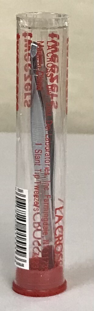 72  LaCross Sally Hansen Slant Tip tweezer in  Tube Sealed 73231 pl read