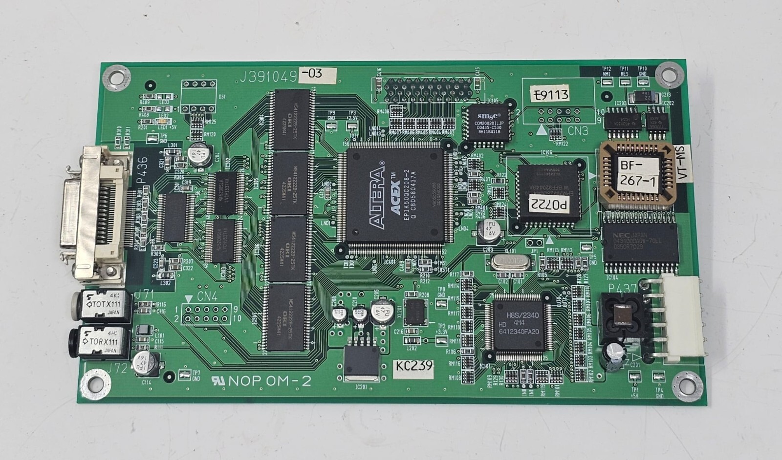 NORITSU J391049-03 PC-SCANNER INTERFACE PCB TESTED