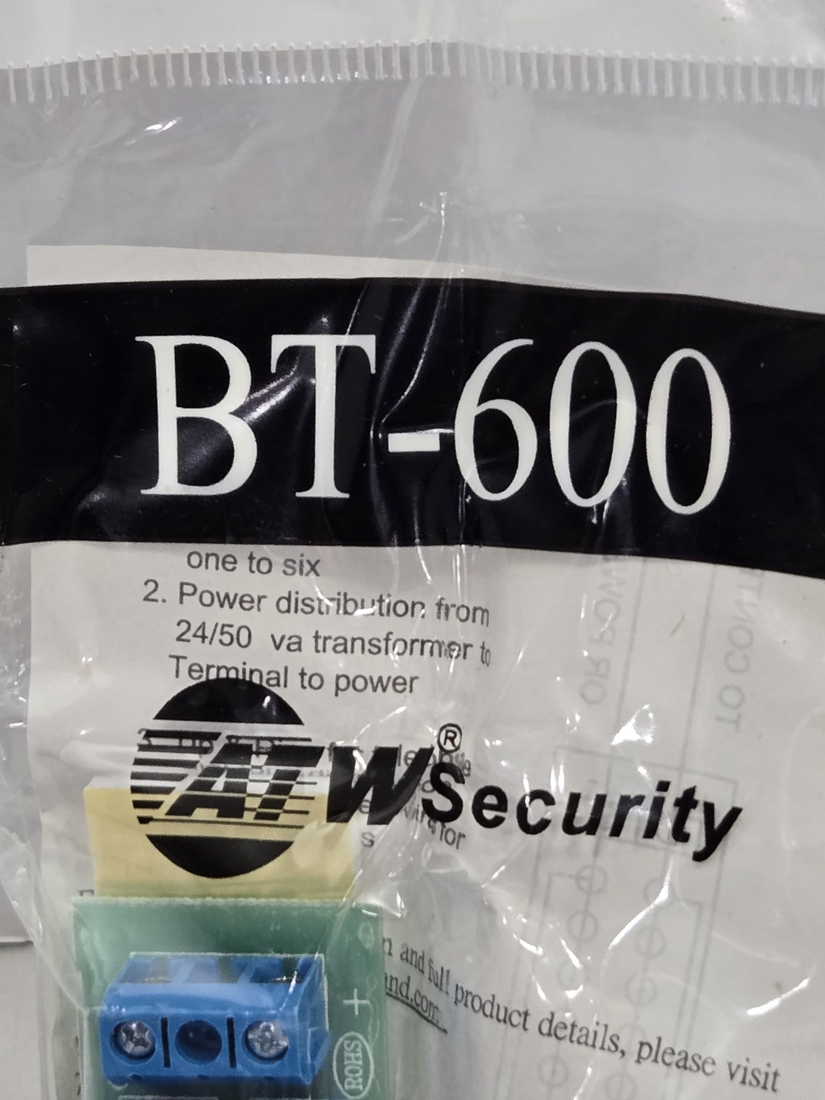 New ATW Security BT-600 Bus Terminal Expander