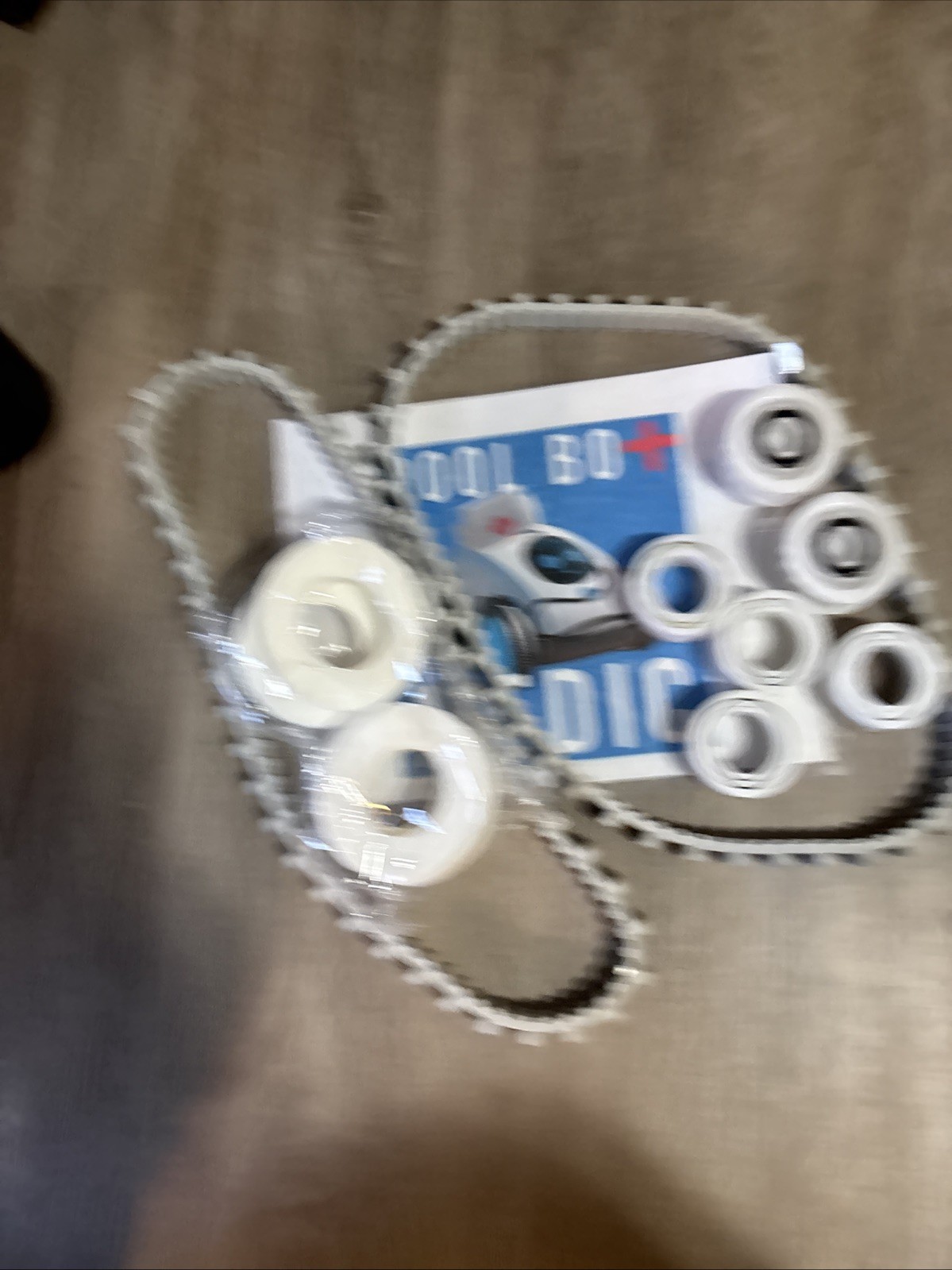 DOLPHIN Natulis CC Plus Track Gear Drive Pulley Roller Set Climbing Wheels M200