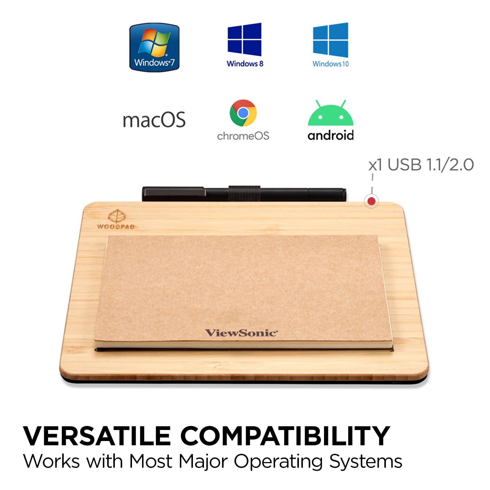 ViewSonic ID0730 7.5 Inch Portable Digital Writing Pen Personal Computers