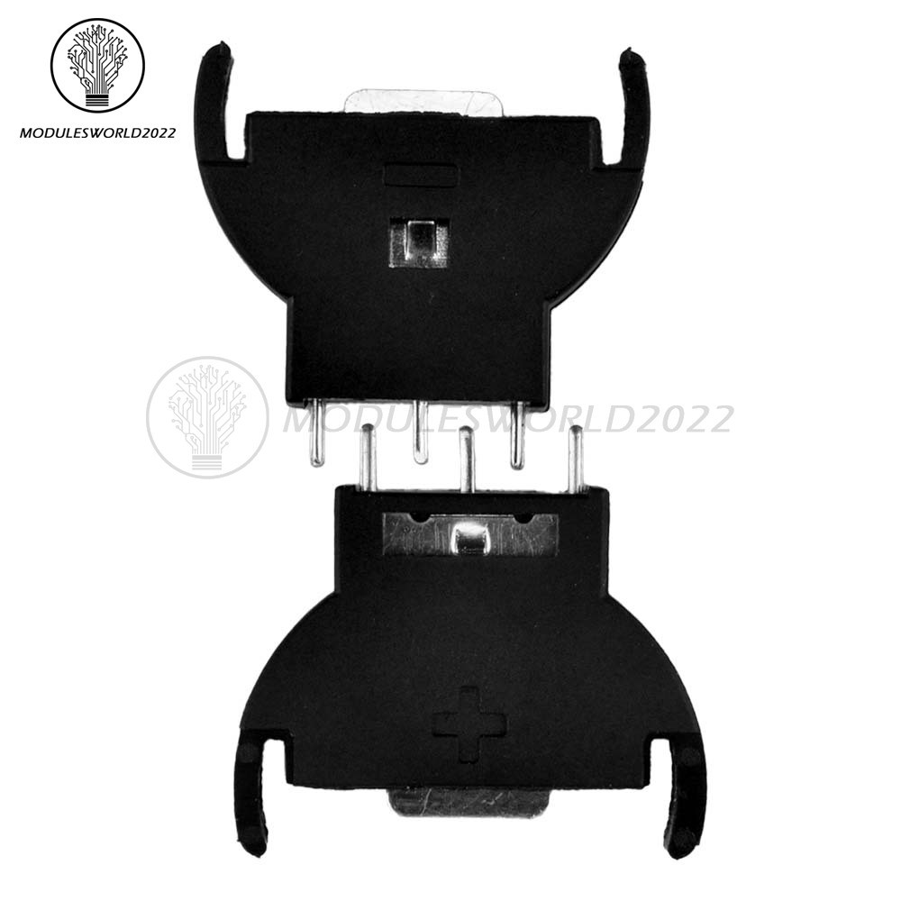100PCS CR2032 2032 3V Cell Coin Battery Socket Holder Case Sockets Case