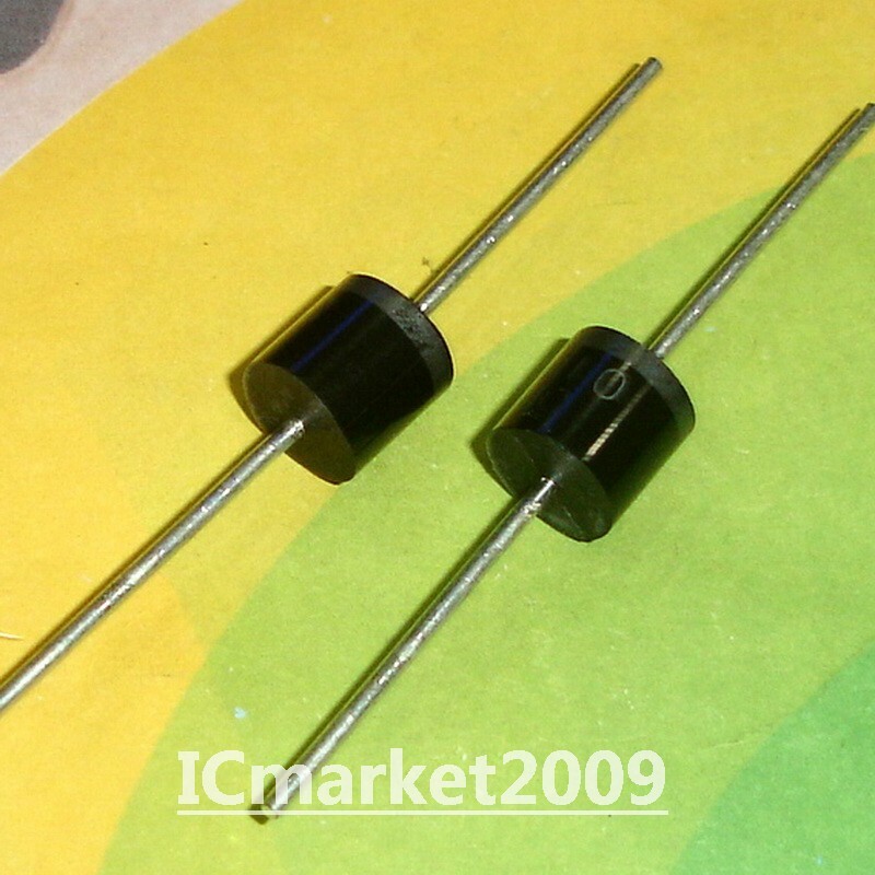 20 PCS 6A10 R-6 General Purpose 6 Amp 1000 Volts Silicon Rectifiers 1KV Diodes