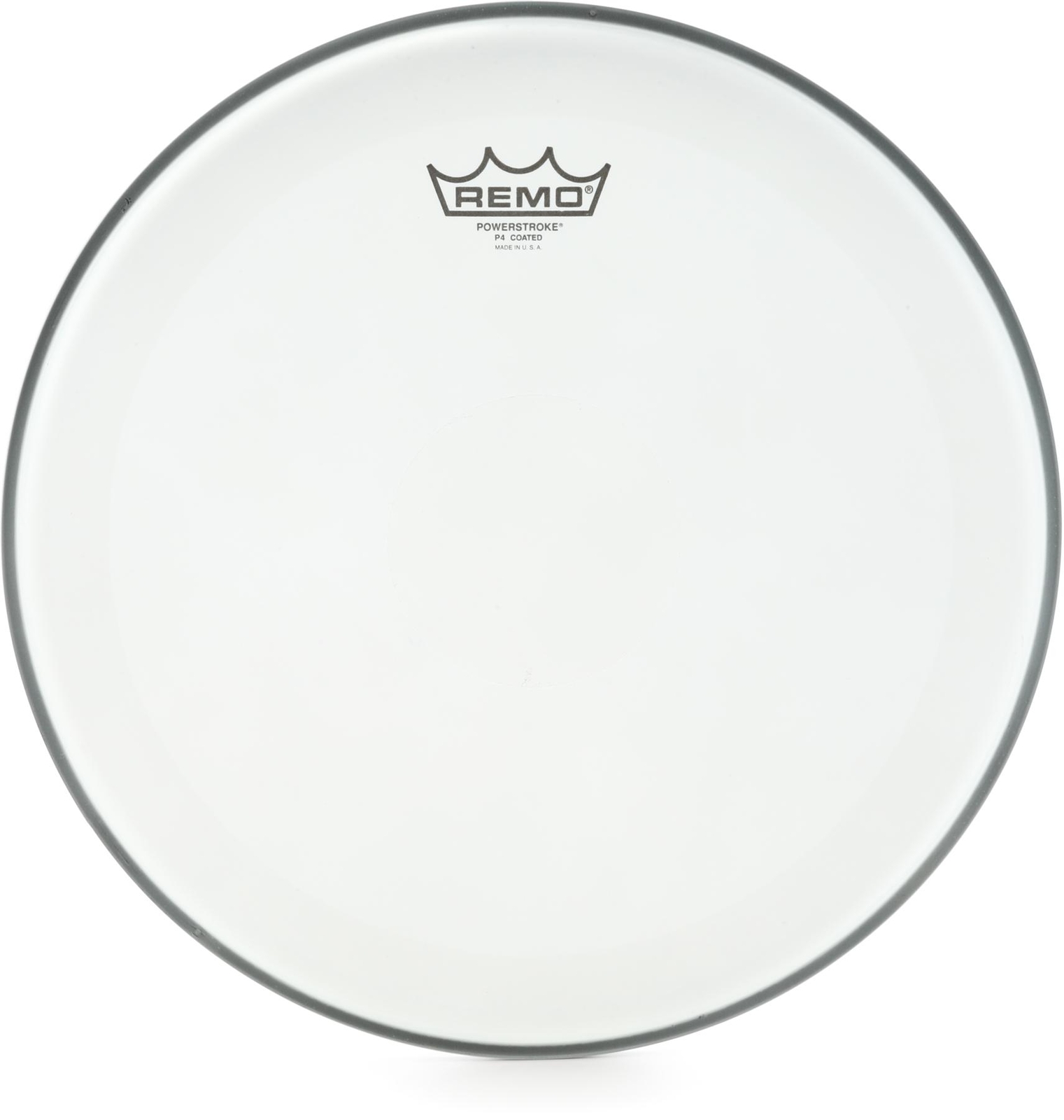 Remo Powerstroke P4 Coated Drumhead - 14-inch - with Clear Dot