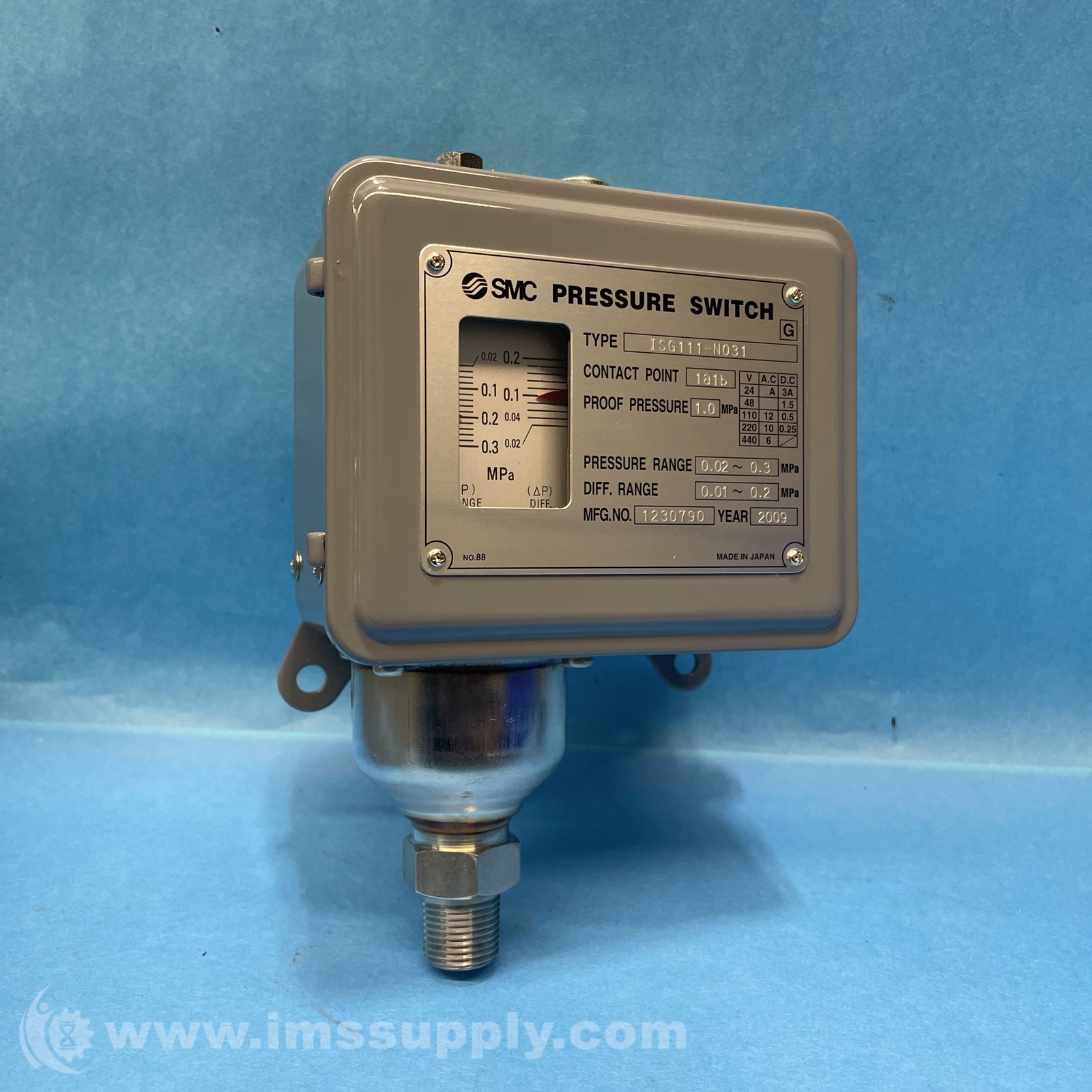 SMC ISG111-N031 Pressure Switch FNOB
