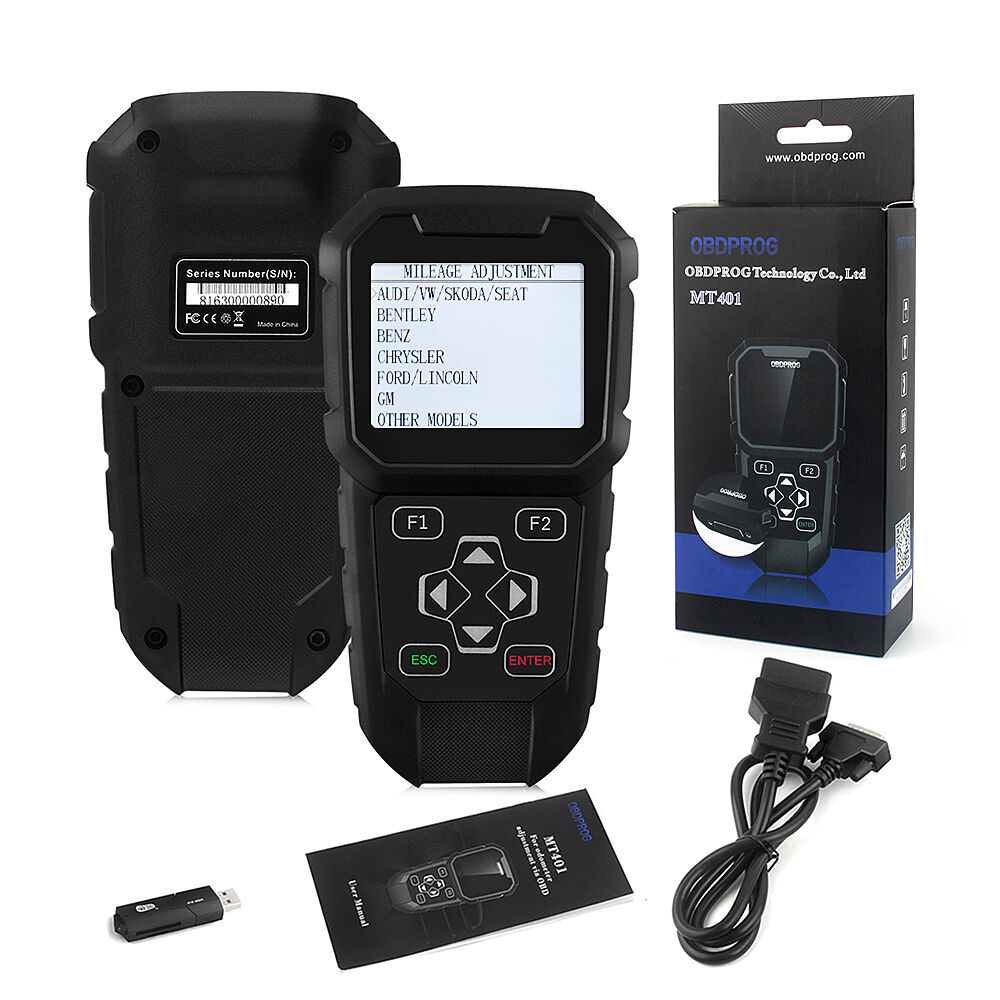 OBDPROG MT401 Car Odometer Correction Adjustment Mileage Diagnostic Scanner Tool