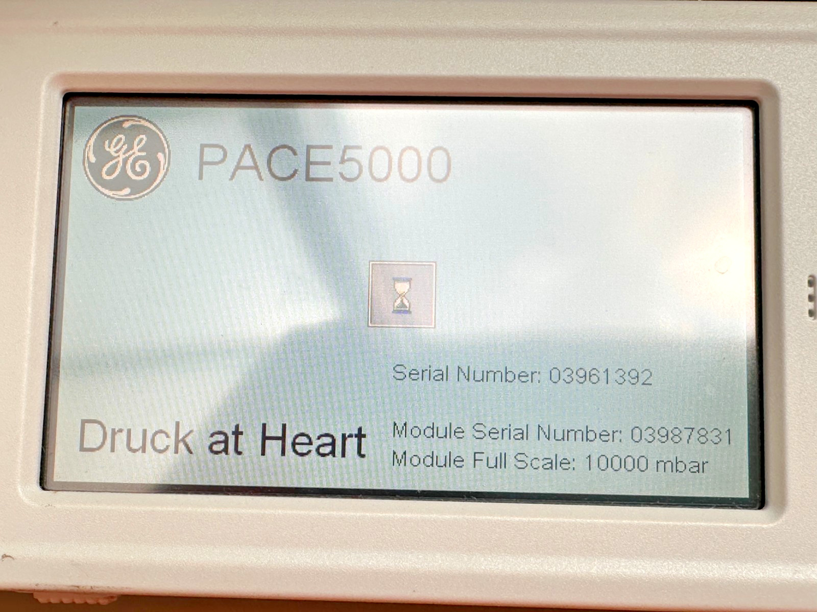 Used DRUCK PACE5000 Pressure Controller w/ CM0-B-11G Control Module