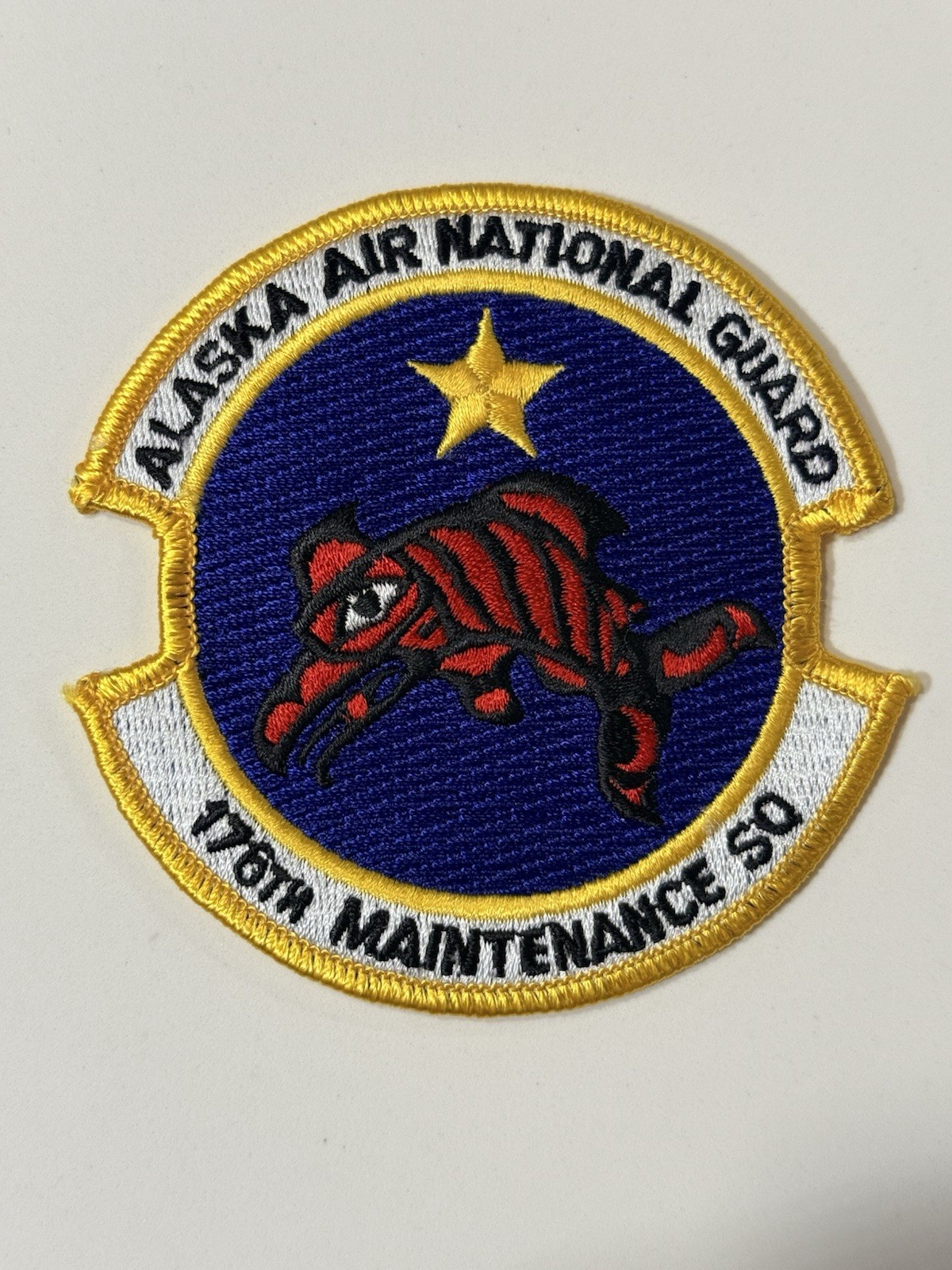 USAF 176th Maintenance Squadron (MXS) - Alaska Air National Guard (AK ANG) Patch