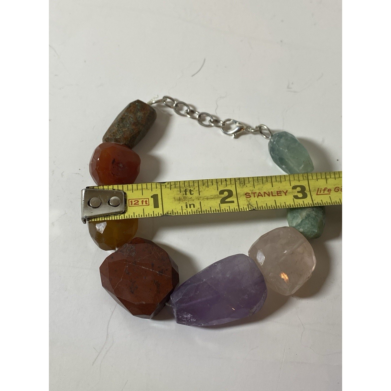 Mixed Natural Gemstone Bracelet