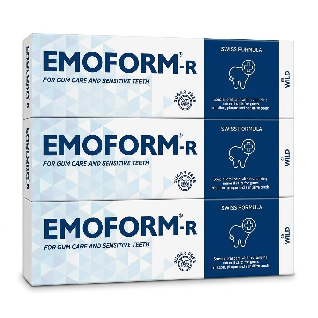 3 x Emoform-R Toothpaste-100 gm,  free shipping