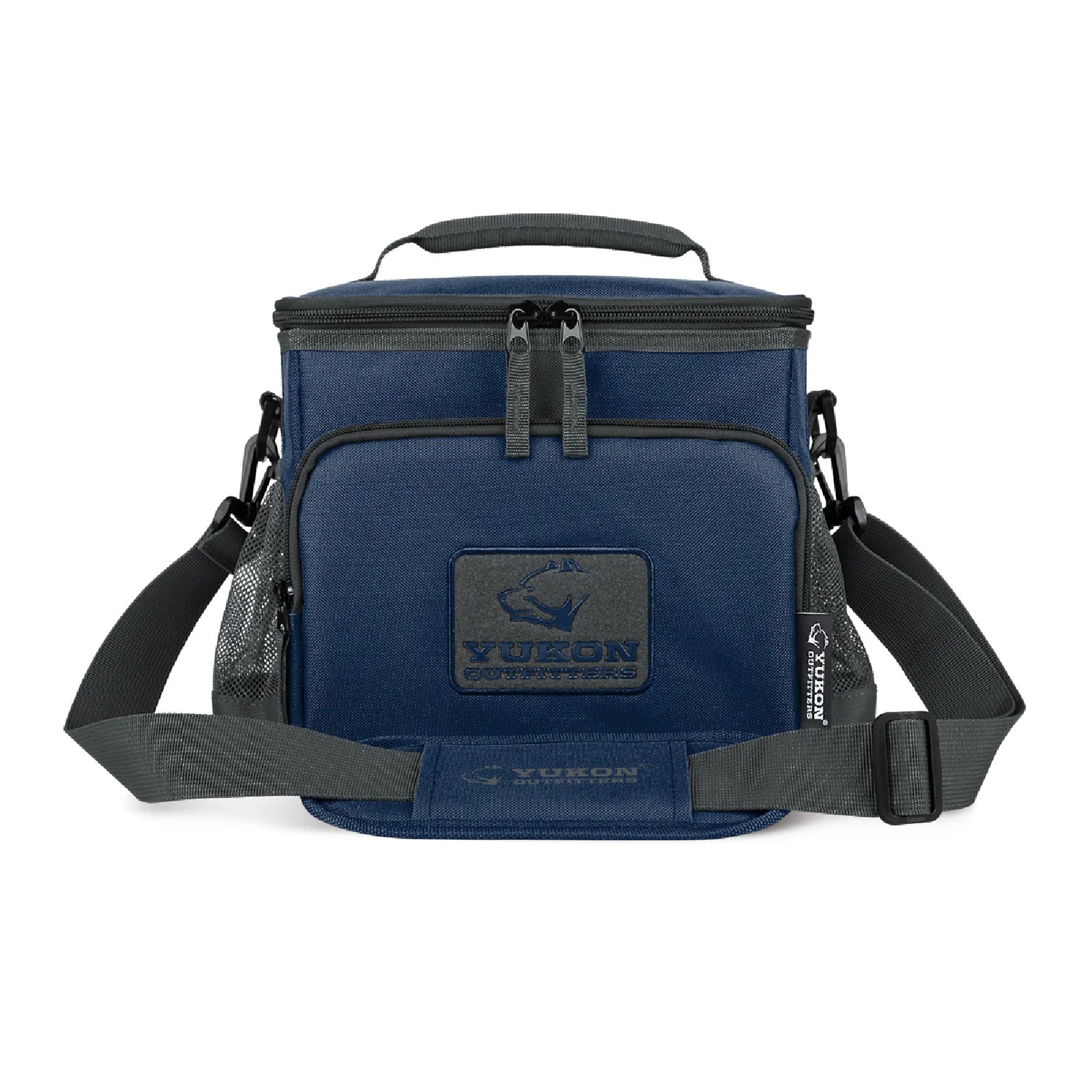 YUKON OUTFITTERS 8 Can Navy/Charcoal Lunch Box Cooler (MGDYC85)
