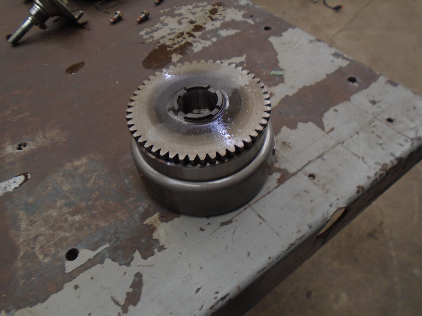 2007 HONDA RECON TRX250 TE ES OEM TRX 250 02-09 Fly Wheel Rotor w Starter Clutch
