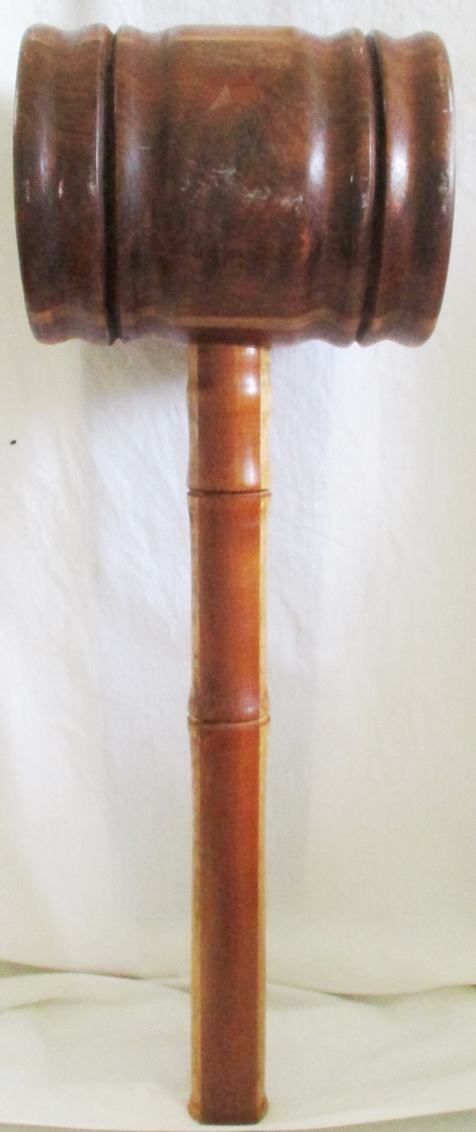 Large & Heavy Wooden Mallet, Hammer or Gaval, Hand Crafted.