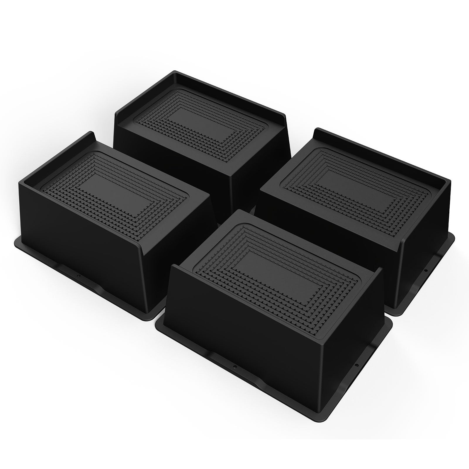 Bed Risers 3 Inch Heavy Duty, Oversized Furnitures Risers 3 inch Support 6000...