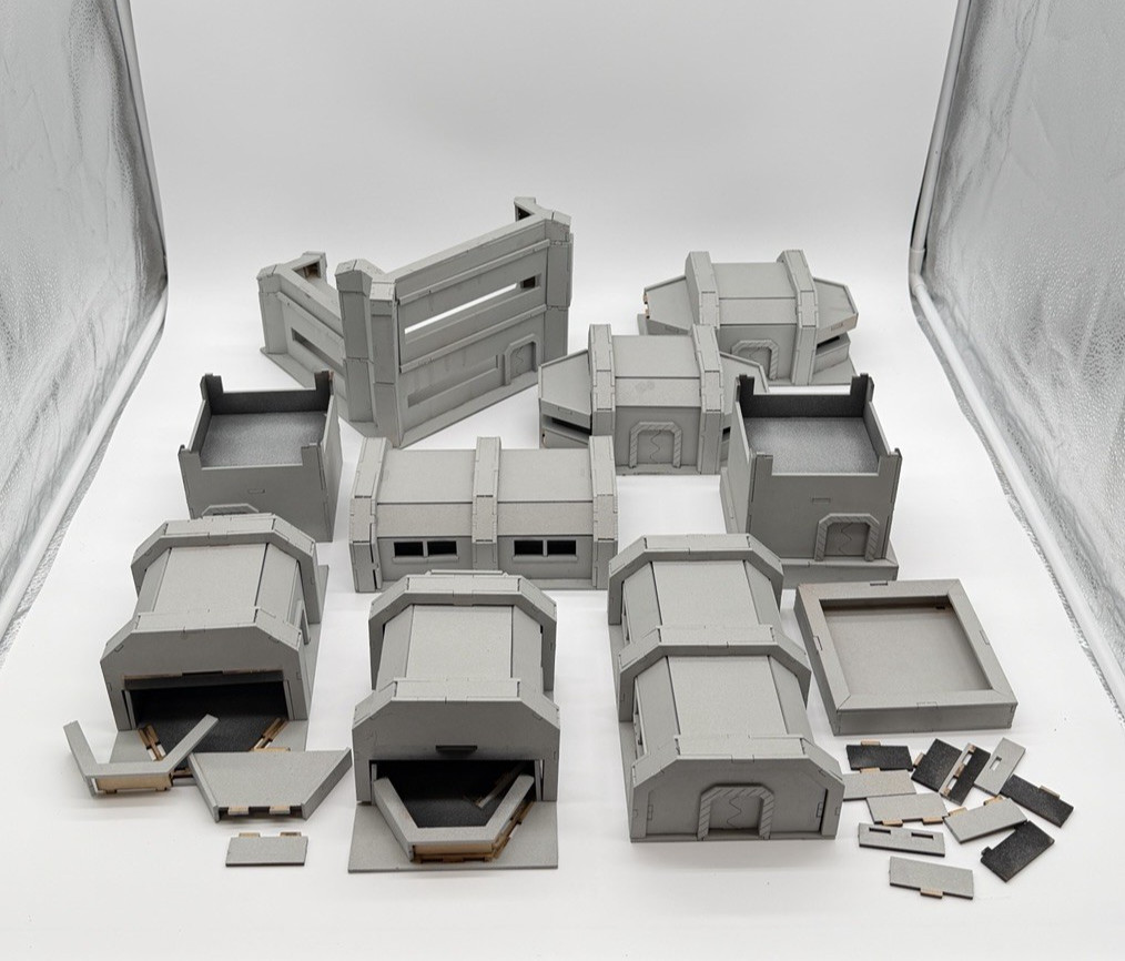 Warhammer 40K Terrain ITC Terrain Series Field Base Set Frontline Gaming