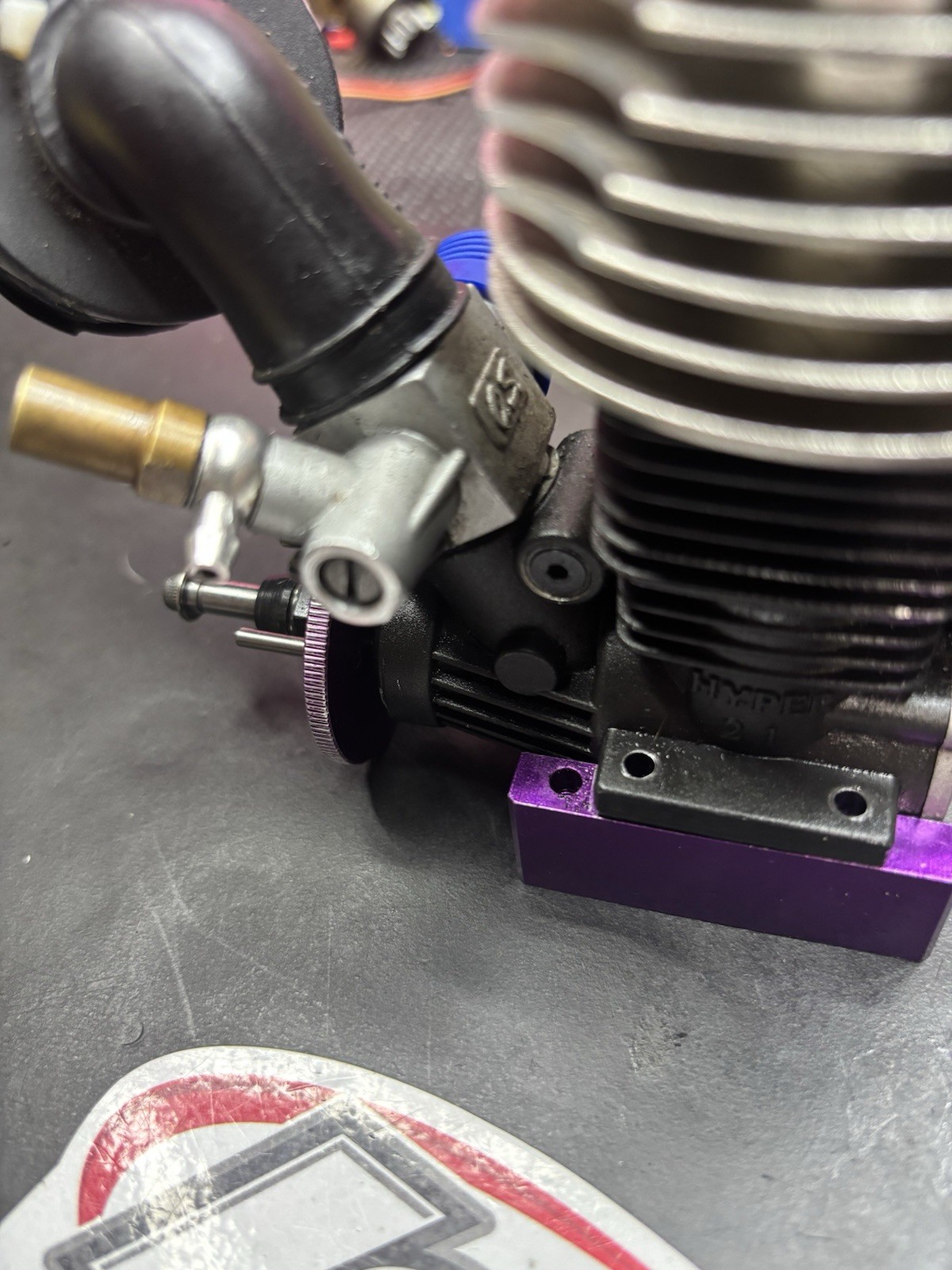 Nitro Engine .21 Ofna Hyper 21 8 Port Race Engine