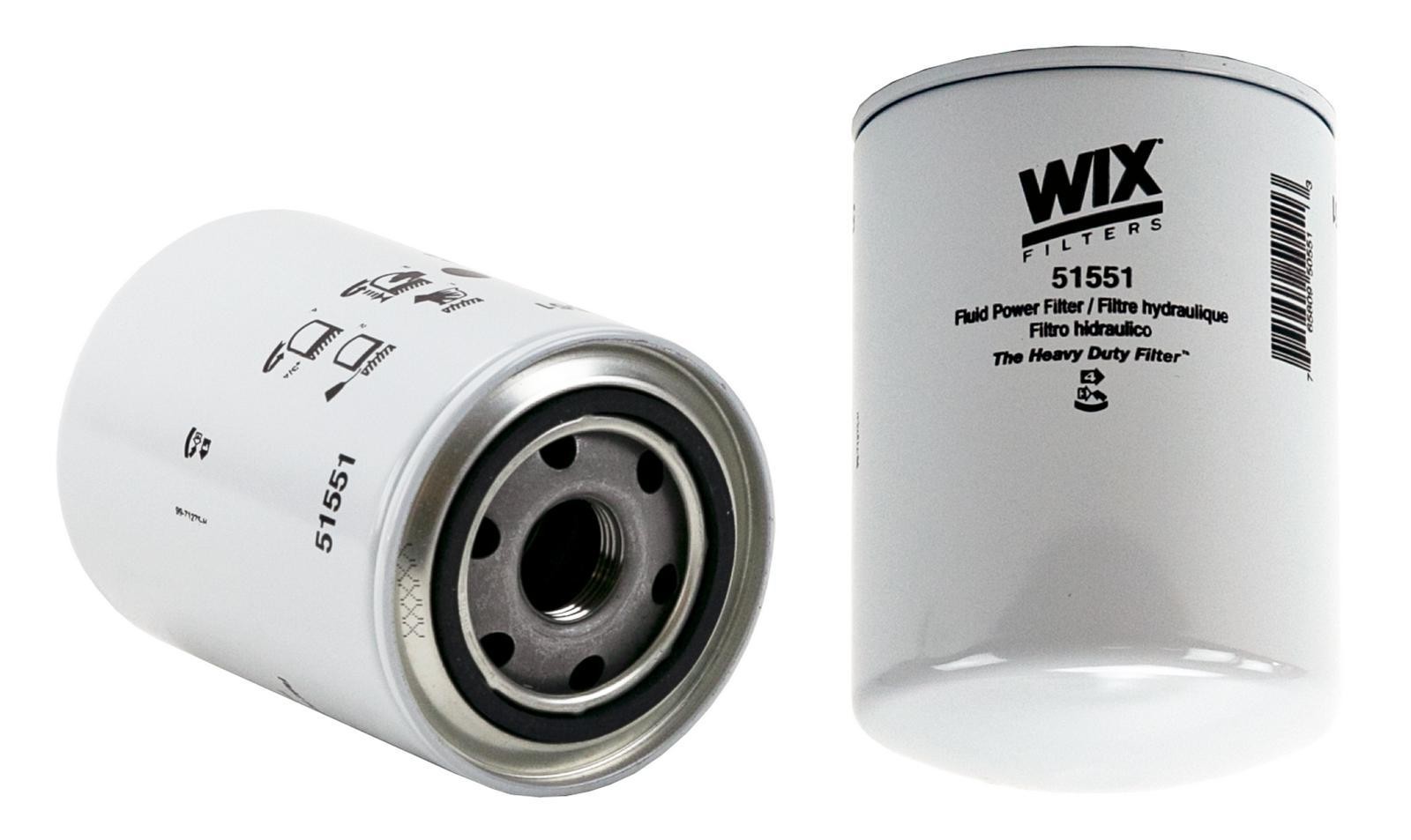 Wix 51551 Hydraulic Filter Various Hydraulic Applications (10 Micron) - for 20 m