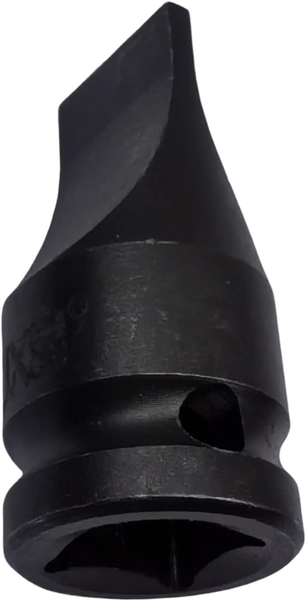 1/2" Drive Slotted Screwdriver Bit Socket, 3/4" Width x 0.115" Thickness Tip