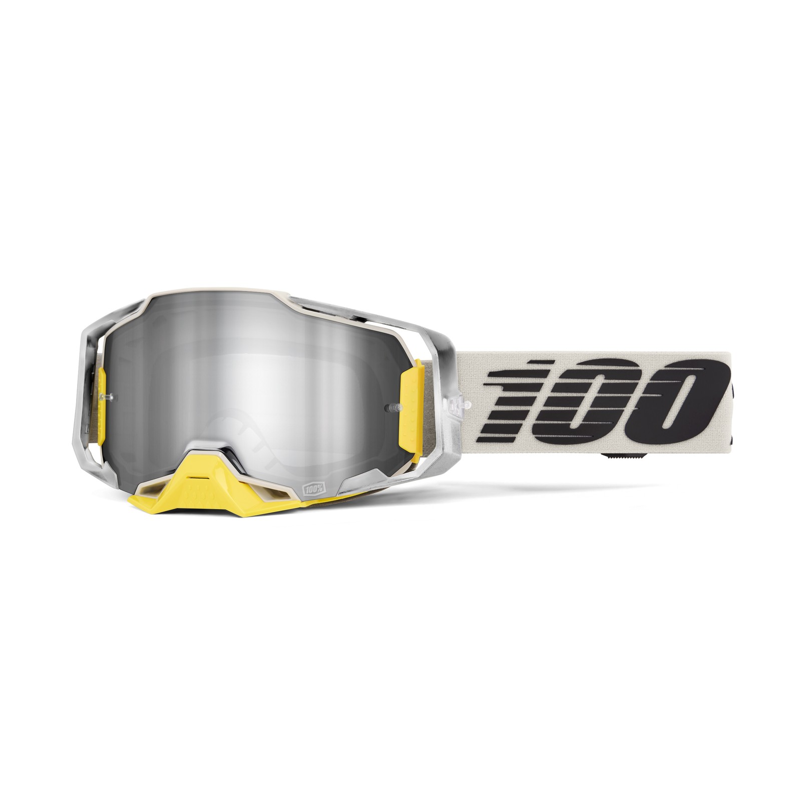 Fits 100% ARMEGA VIGGO Mir Silver Flash Goggles – UV Protected & Comfortable Fit