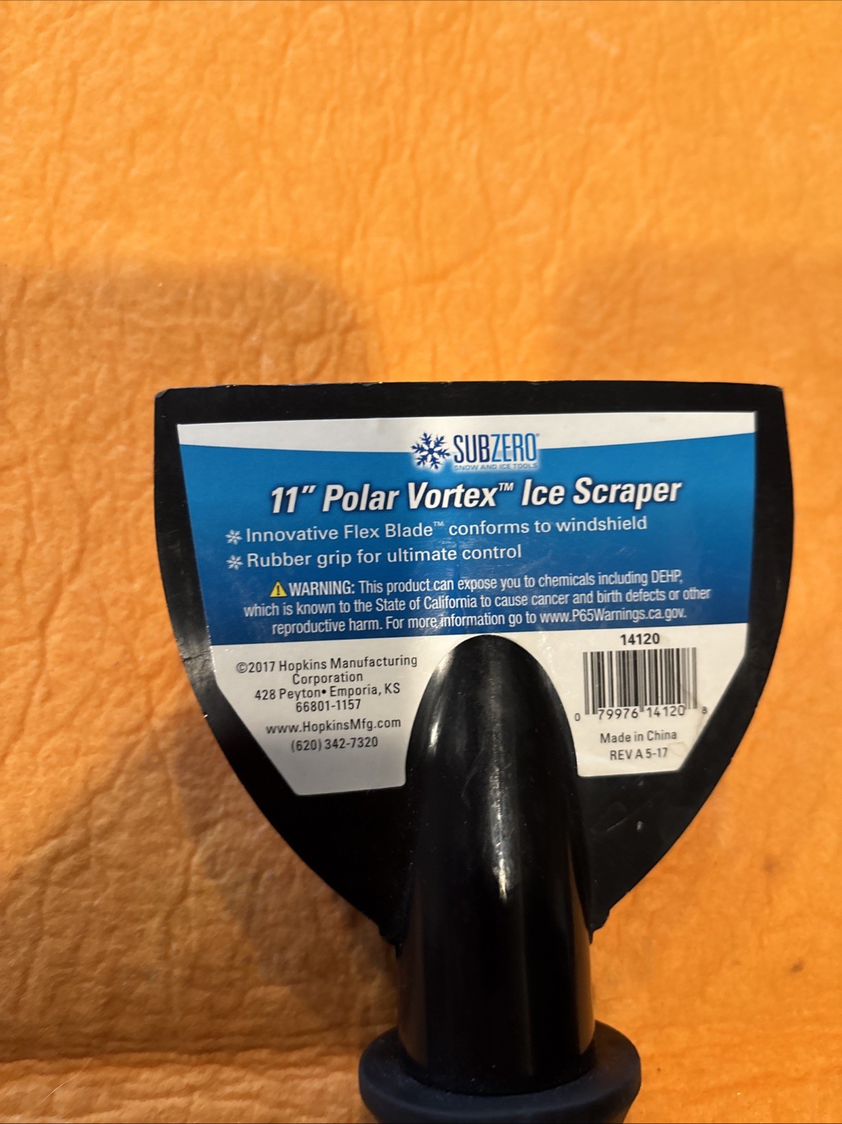 Subzero Polar Vortex Ice Scraper with 11" Non-Slip Grip Handle Winter Tools p1