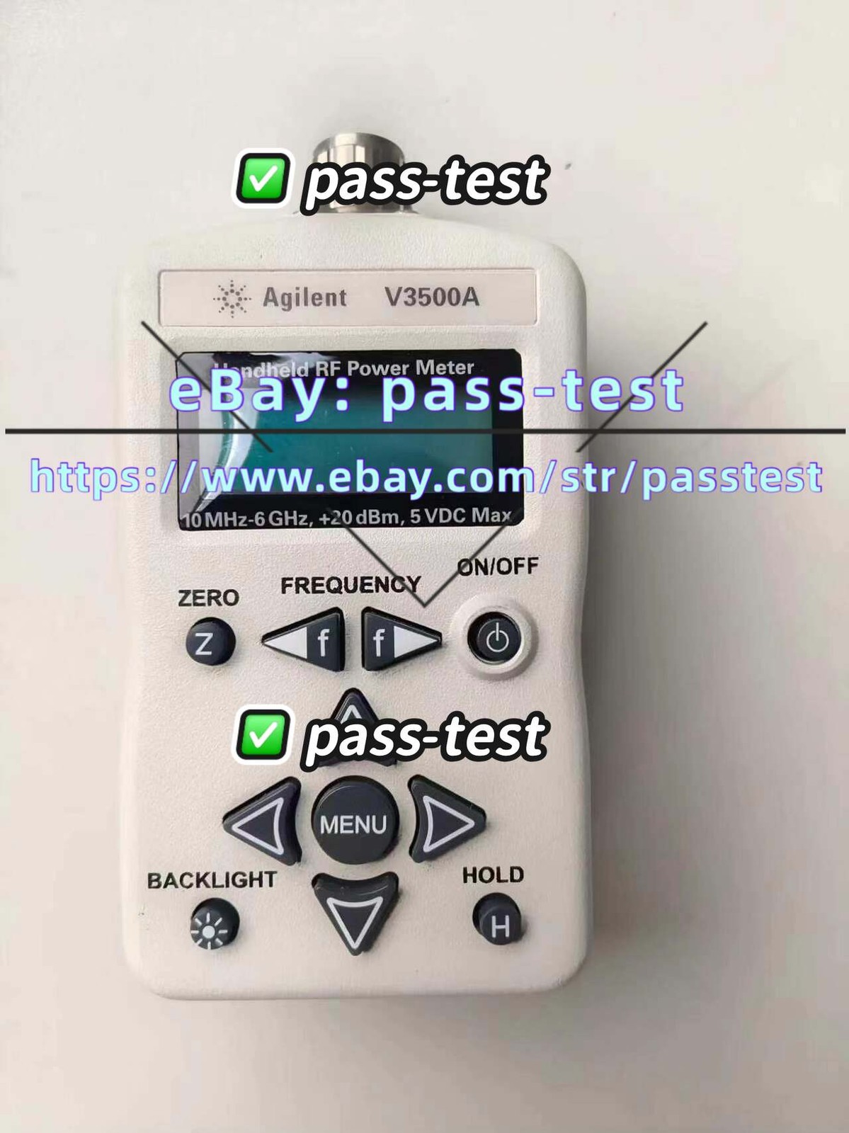KEYSIGHT agilent V3500A 10MHZ-6GHZHANDHELD RF POWER METER