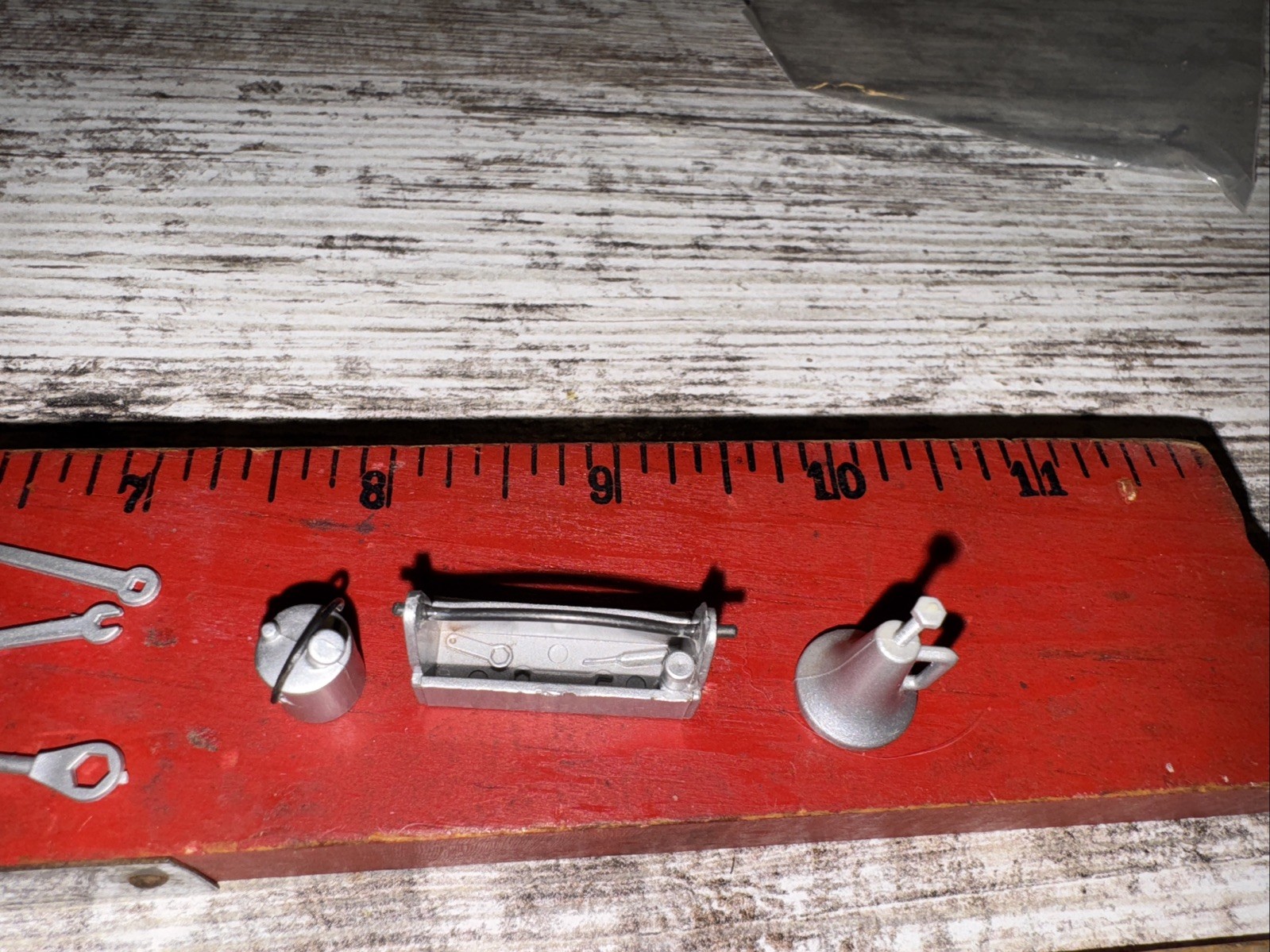 1/16 Scale Hand Tools Screw Jack Wrenches Oil Can Hammers