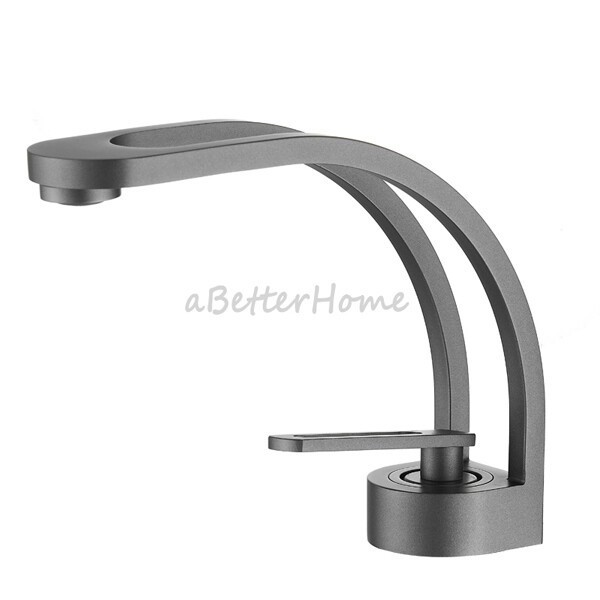 Hollow Carved Bathroom Sink Faucet Vanity Basin Mixer Tap Single Handle Hole NEW