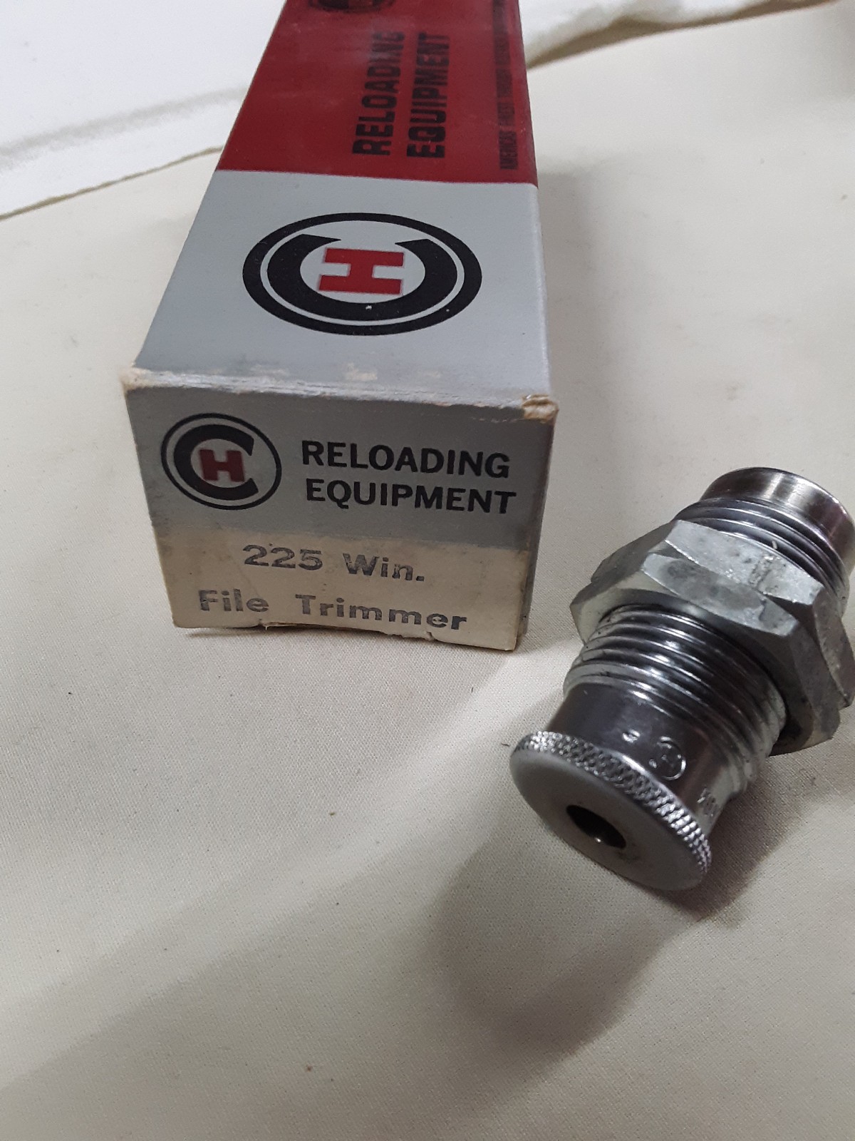 N.O.S. CH  225 WINCHESTER FILE TRIM DIE  Reloading  .225 WIN