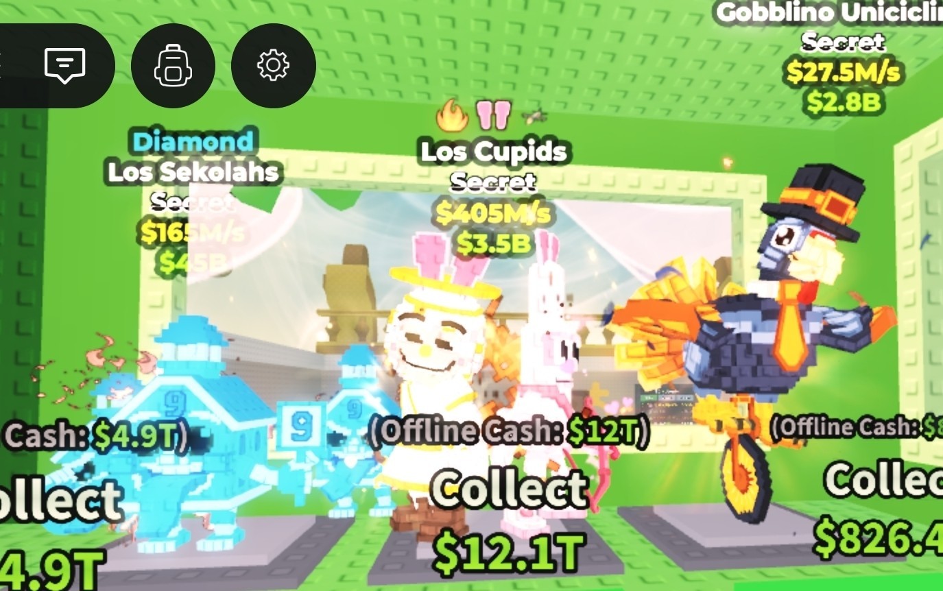 Los Sekolahs Los Cupids Gobblino Unicicli Secret Game Asset