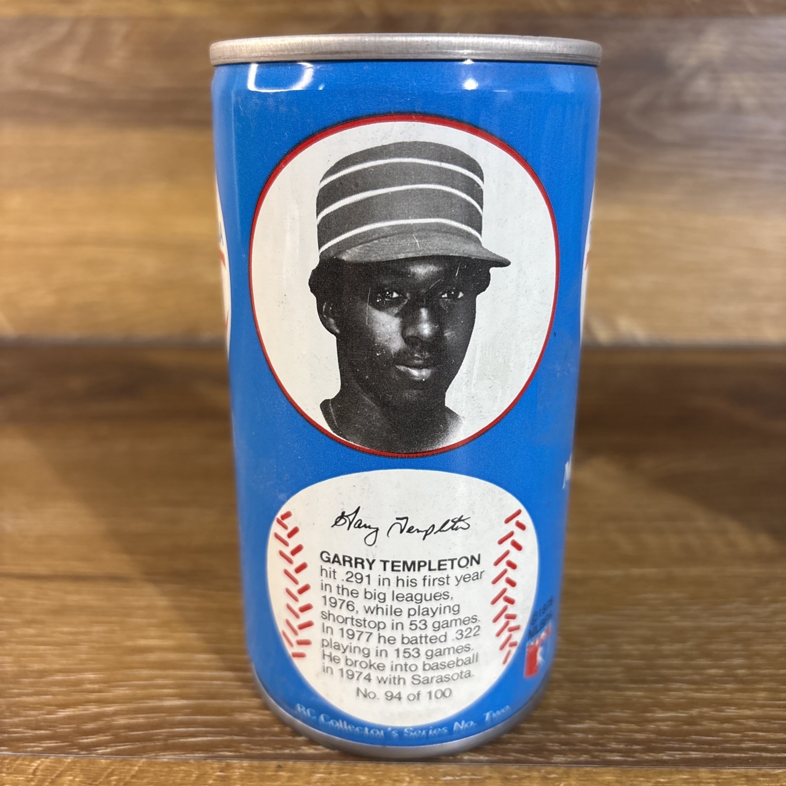 1978 Royal Crown RC Cola Baseball Collectors Series 2 Garry Templeton #94 OF 100