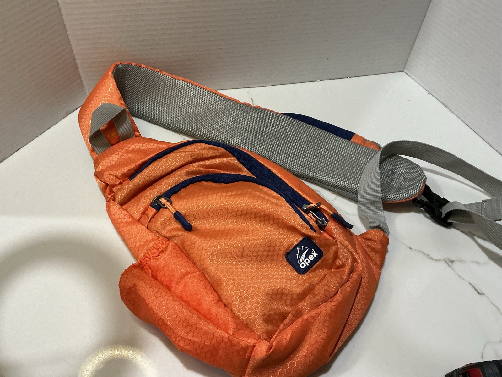 Apex Crossbody/Sling Bag for Hiking  Camping Travel Outdoor Unisex Orange