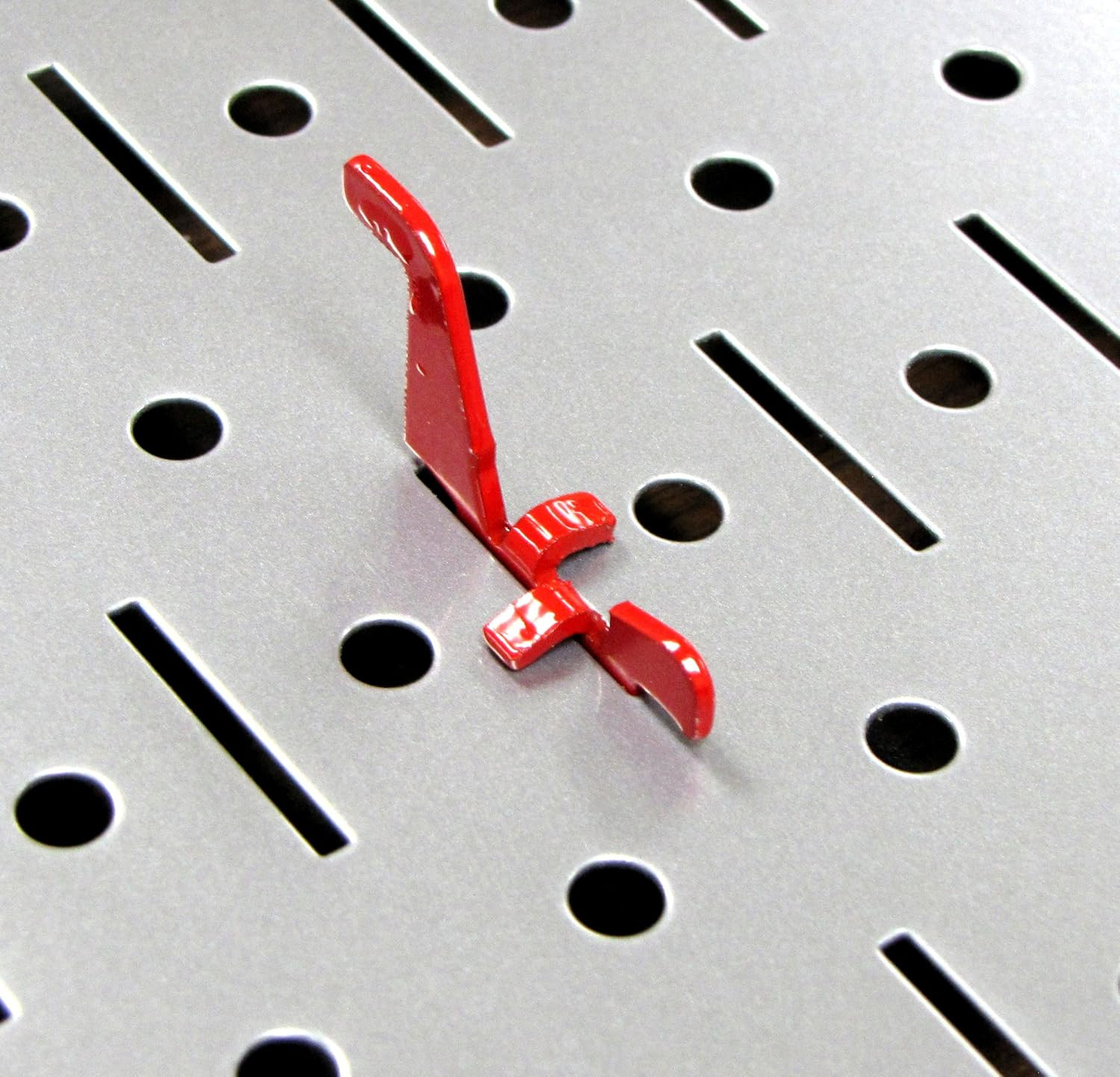 Wall Control Standard Slotted Hook Pack - Slotted Metal Pegboard Hooks Pegboard