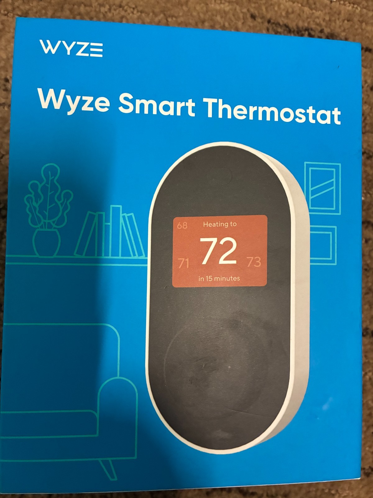 Wyze (WTHERM) Smart Thermostat Alexa Wifi Apple Android