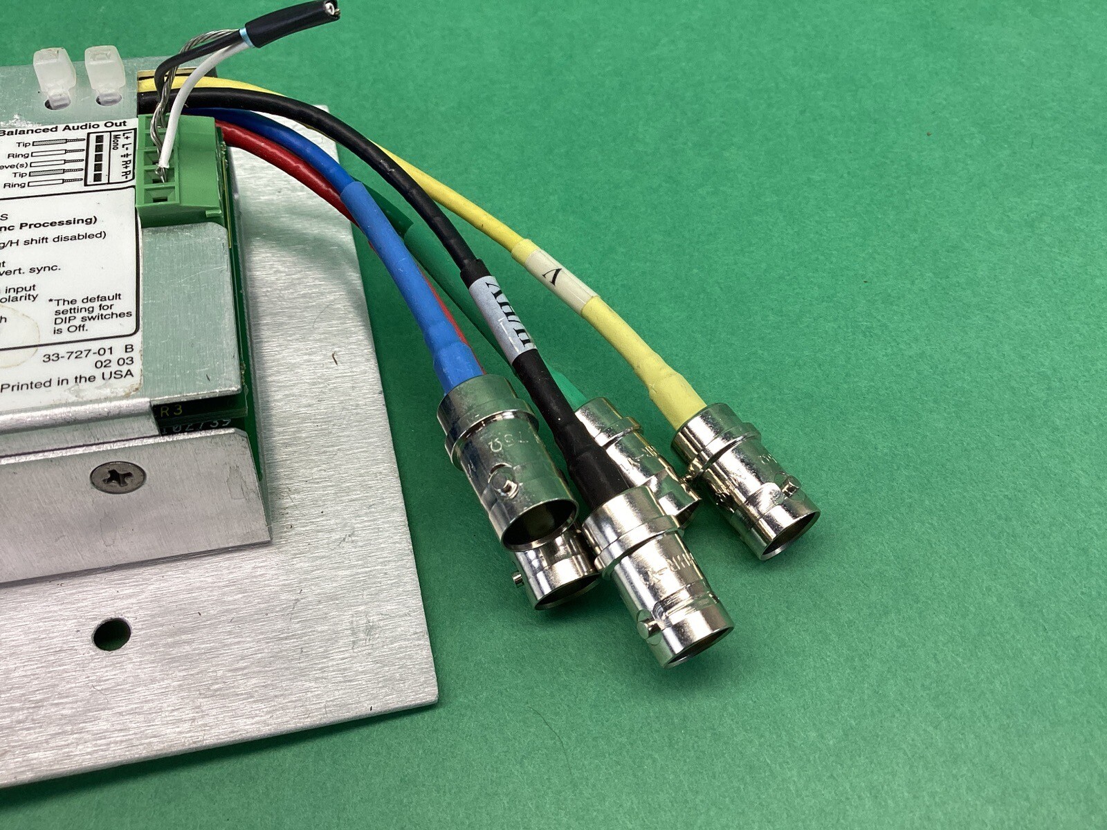 EXTRON RGB 474xi Two Input Architectural Interface TESTED