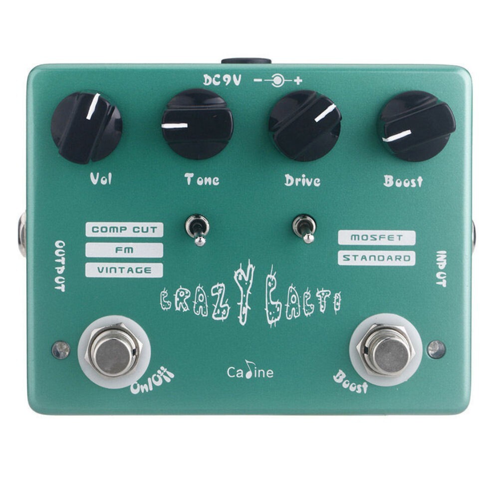 Caline CP-20 Crazy Cacti Overdrive Effects Pedal True Bypass NEW!