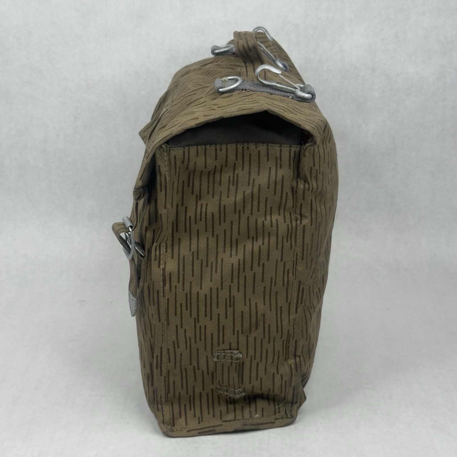 Cold War East German Camo Combat Pack Backpack Military Surplus Rain EUC