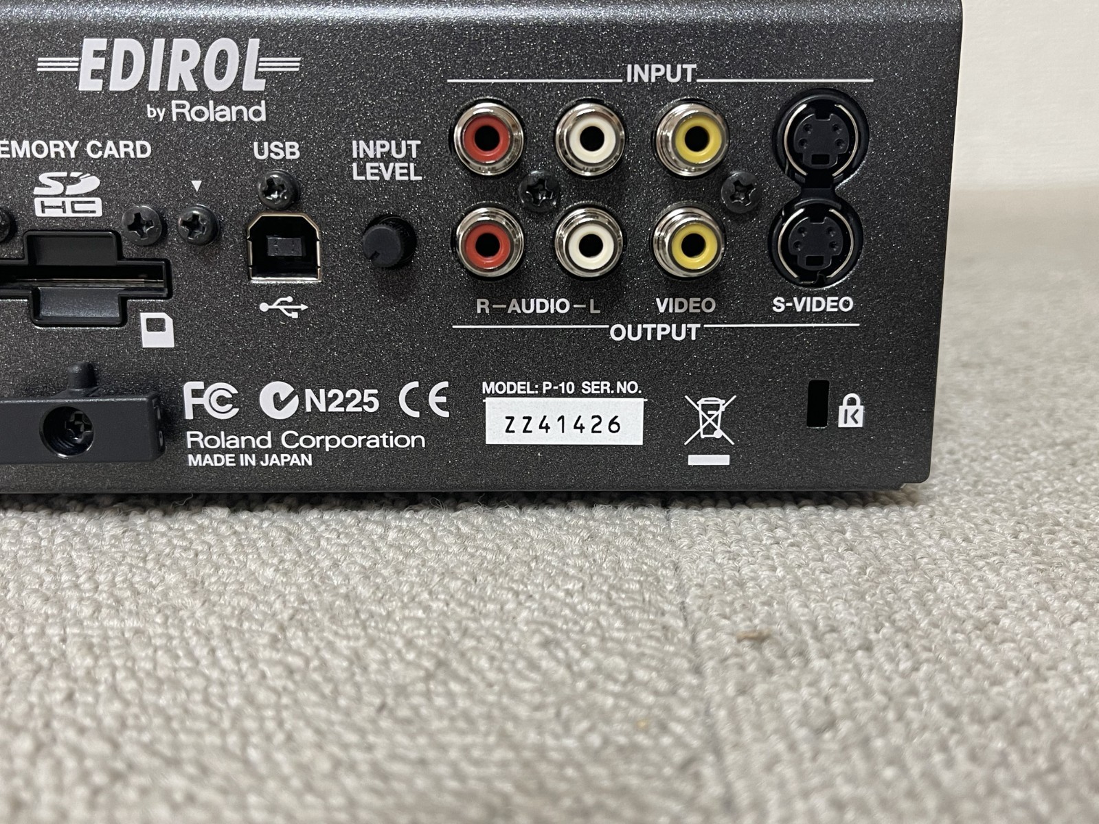 Roland Edirol P-10 Visual Sampler Video DJ VJ Performance Open Box Unused