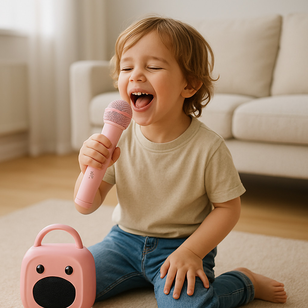 Kids Wireless Karaoke Machine with Microphone Age 3+