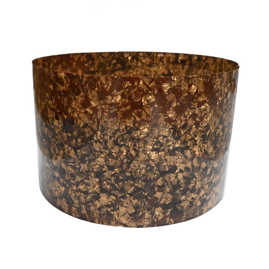 16" x 60" Drum Wrap 0.46mm Musical Instrument Deco Sheet Pearl Coffee