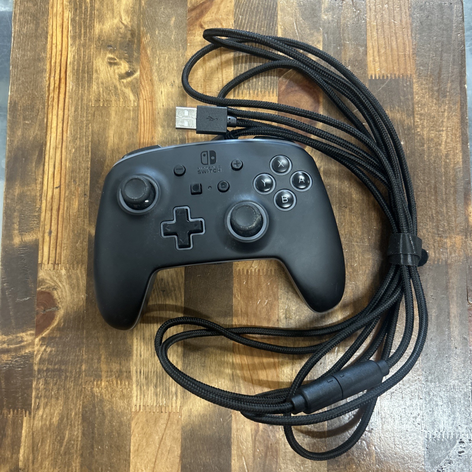PowerA Wired Controller for Nintendo Switch Matte Black 124” Chord