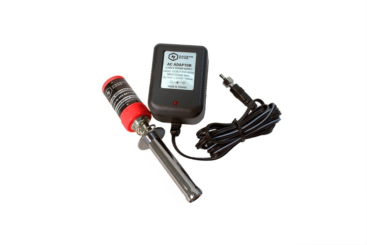 Racers Edge 1550  1800 mAh NiMH Glow Igniter with Charger