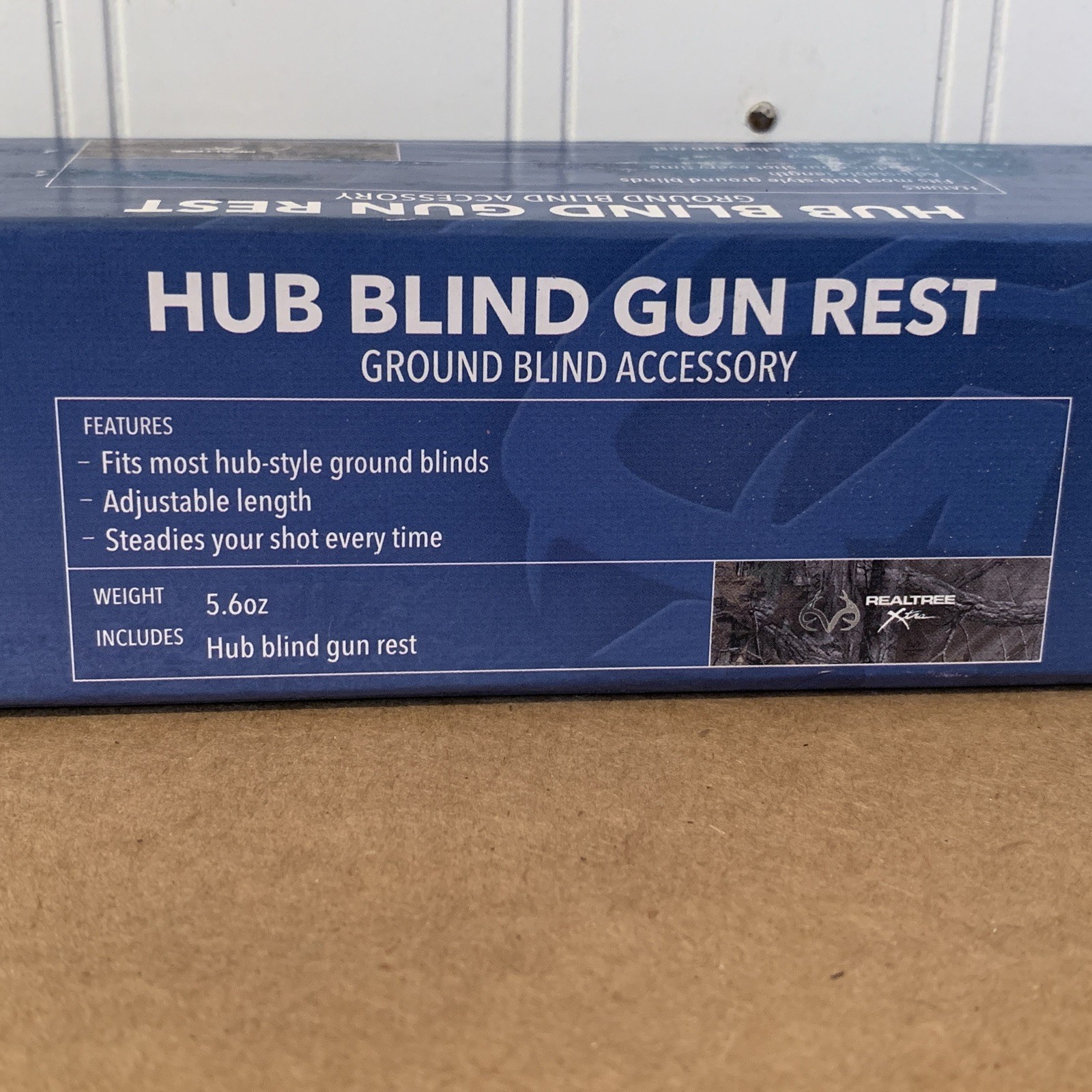 Gun Rest Camo Adjustable Length Fits Hub Style Ground Blinds
