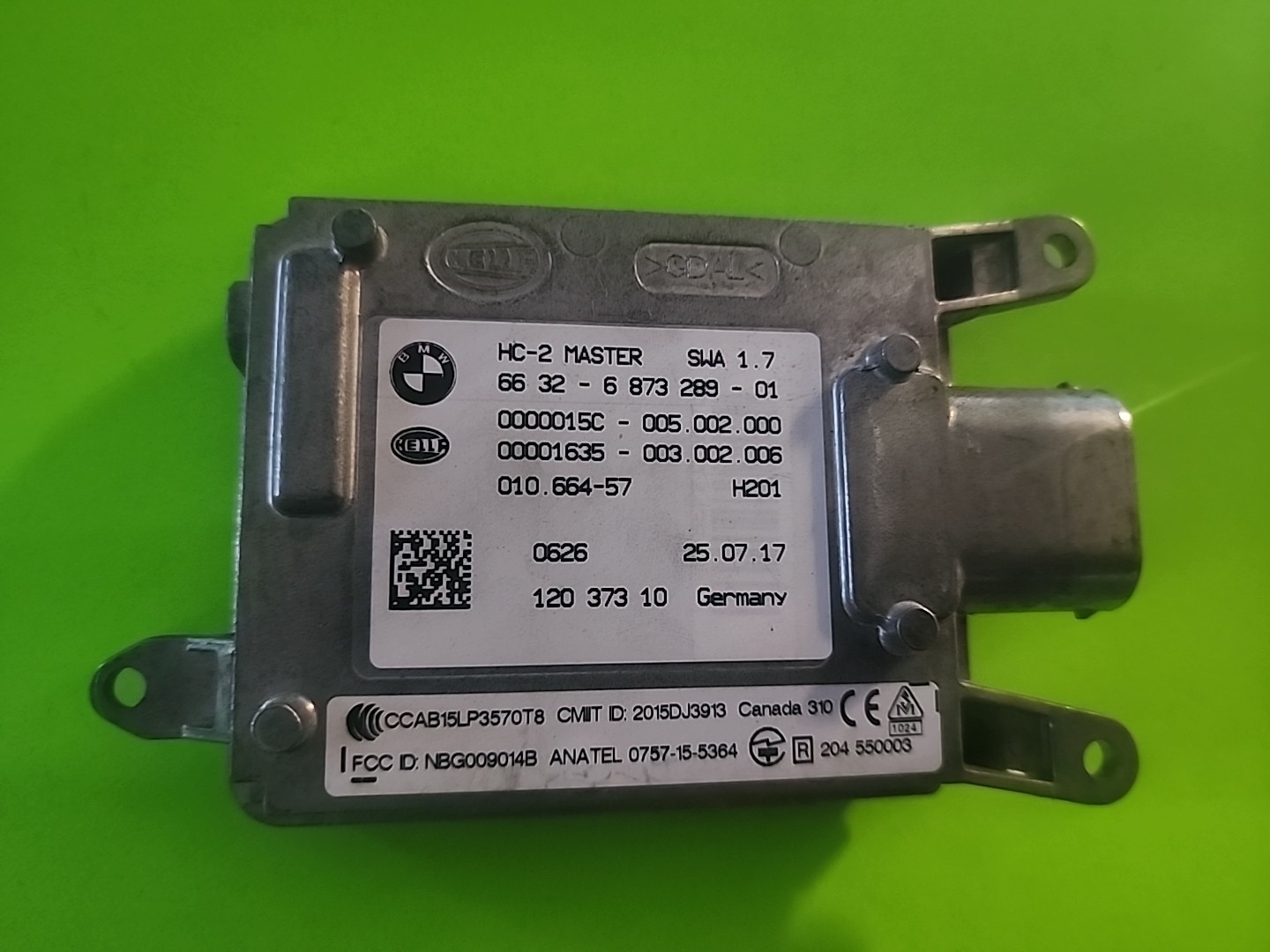 BMW REAR BLIND SPOT LANE MODULE 6632 6 873 299 01