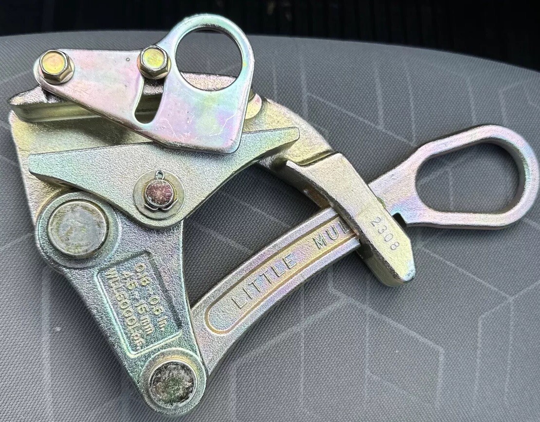 Little Mule Heavy Cable Puller Wire Grip 0.18"-.6" 4.5-15mm WLL5000Lbs