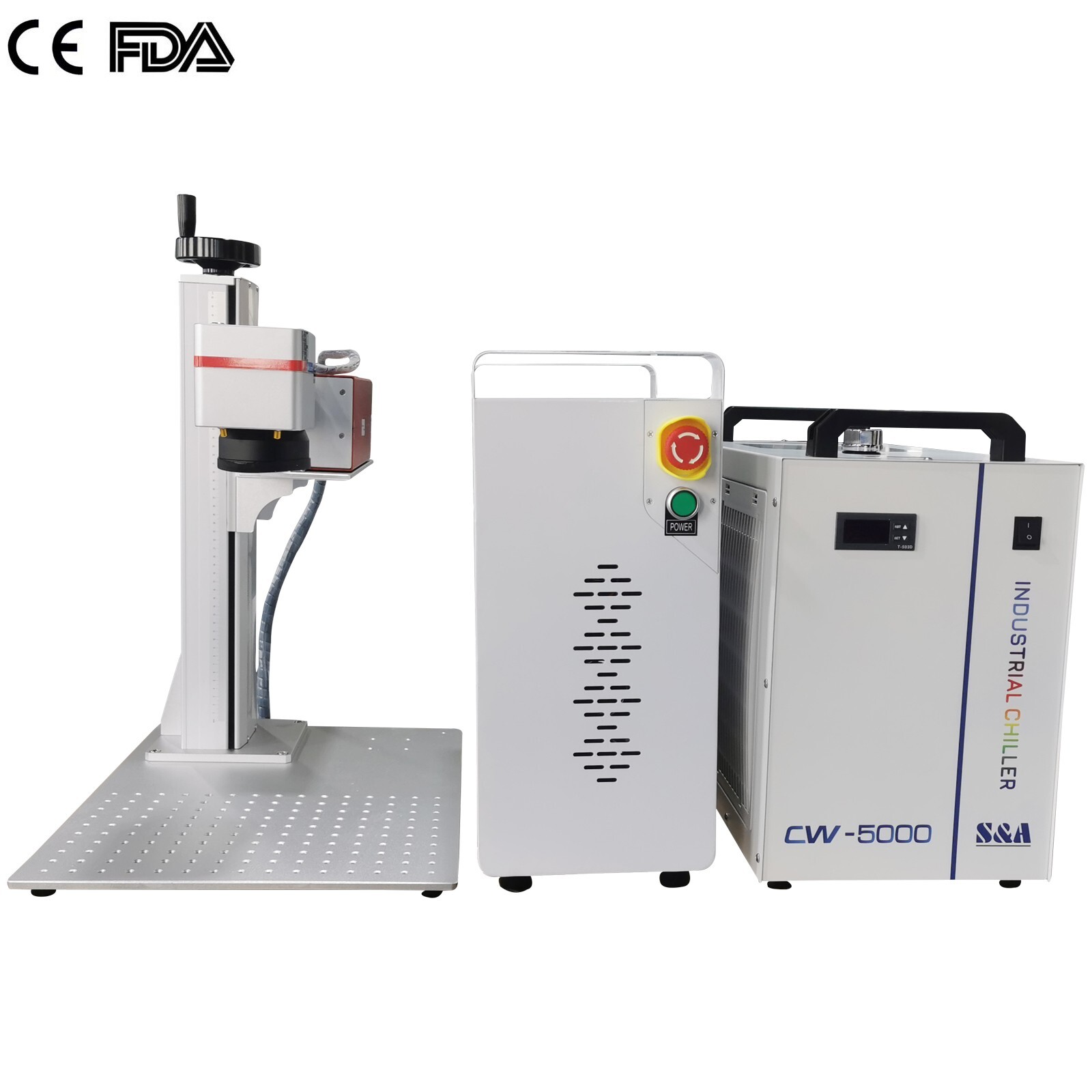 NEW 355nm 10W JPT UV Laser Glass Engraver Machine Glass Paper Crystal Mark