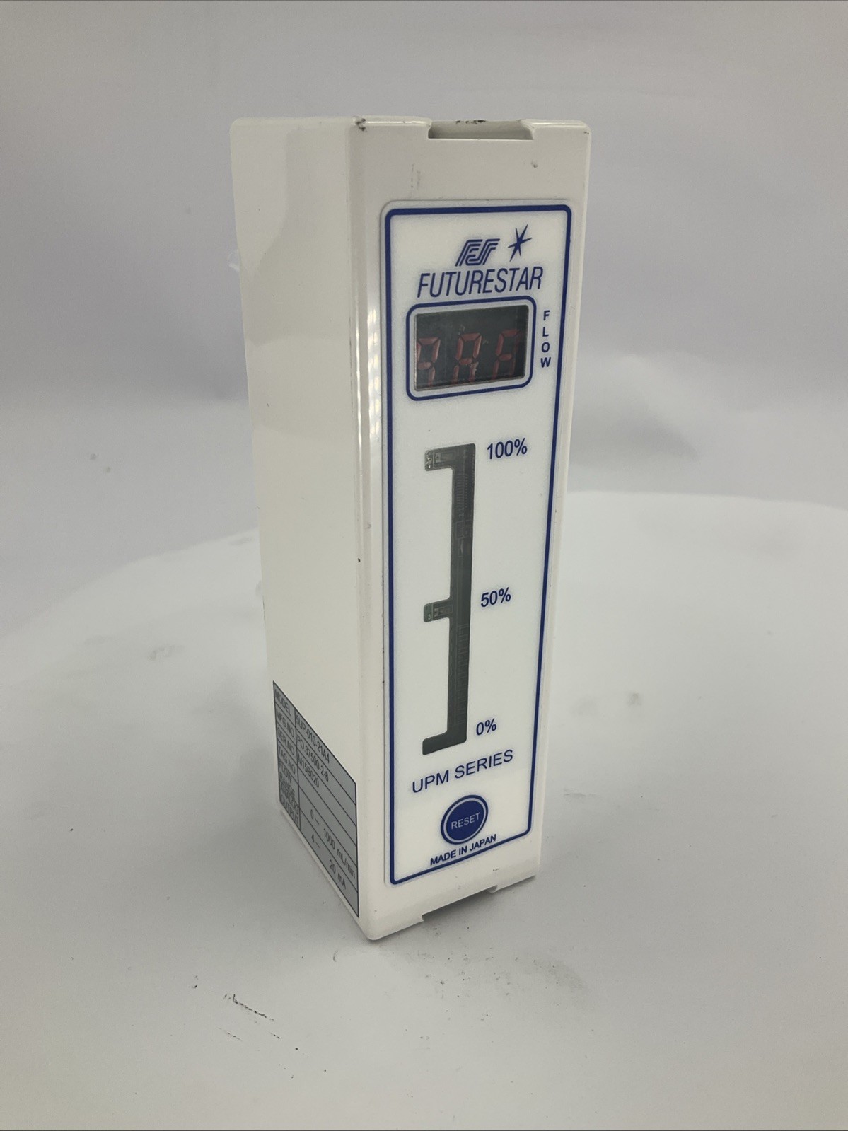 Futurestar Ultrasonic Flow Meter 5UP-010-21A4 5UP01021A4 Purge Flowmeter 4-20mA