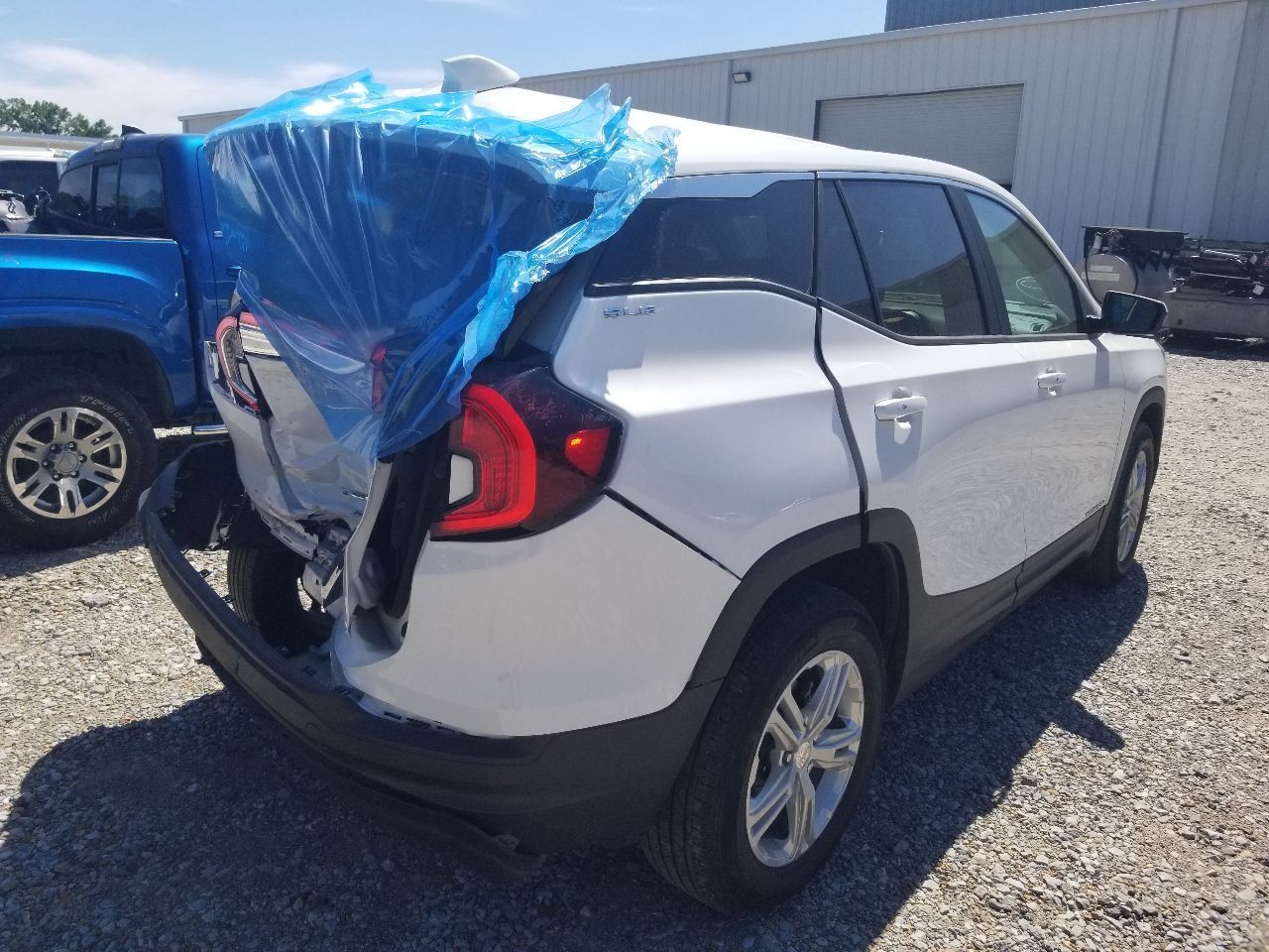 24 GMC TERRAIN SLE SUN VISOR GRAY LEFT DRIVER